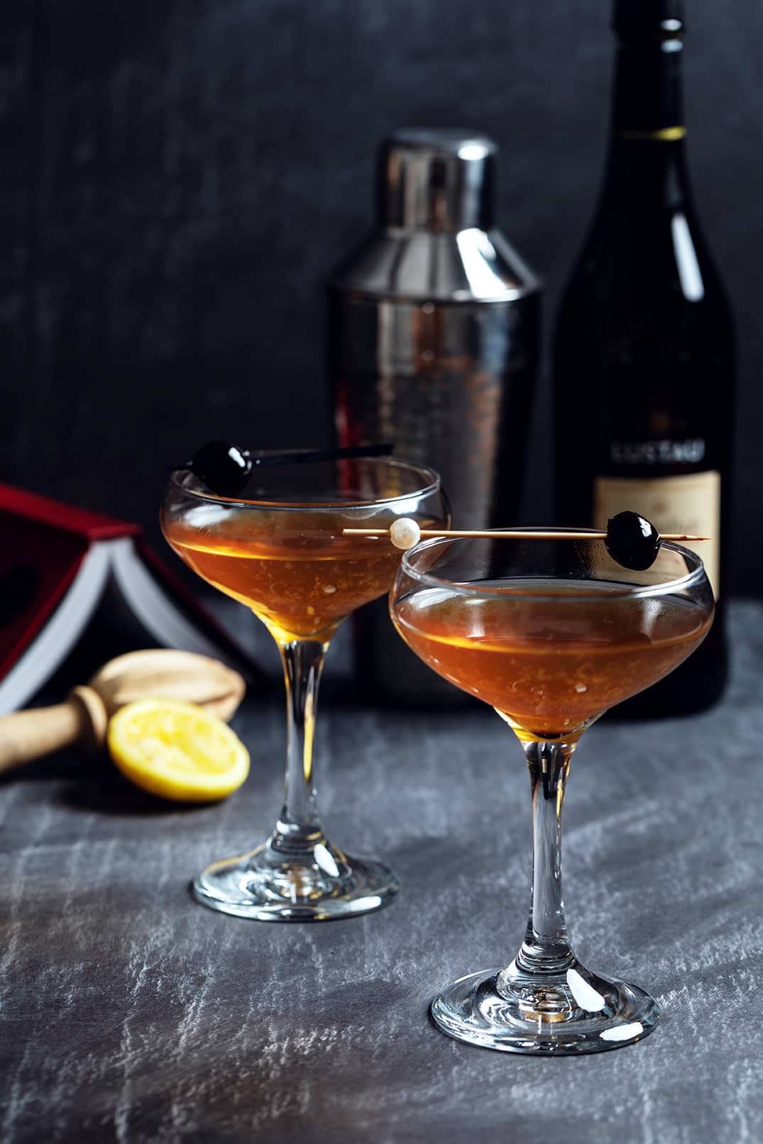 “Andalusia Afternoon” Spanish gin and amontillado cocktail Sherry Journey