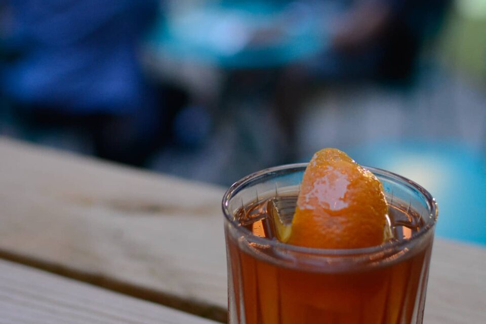 “El Conde” Sherry cocktail with Wray & Nephew Overproof Rum Sherry