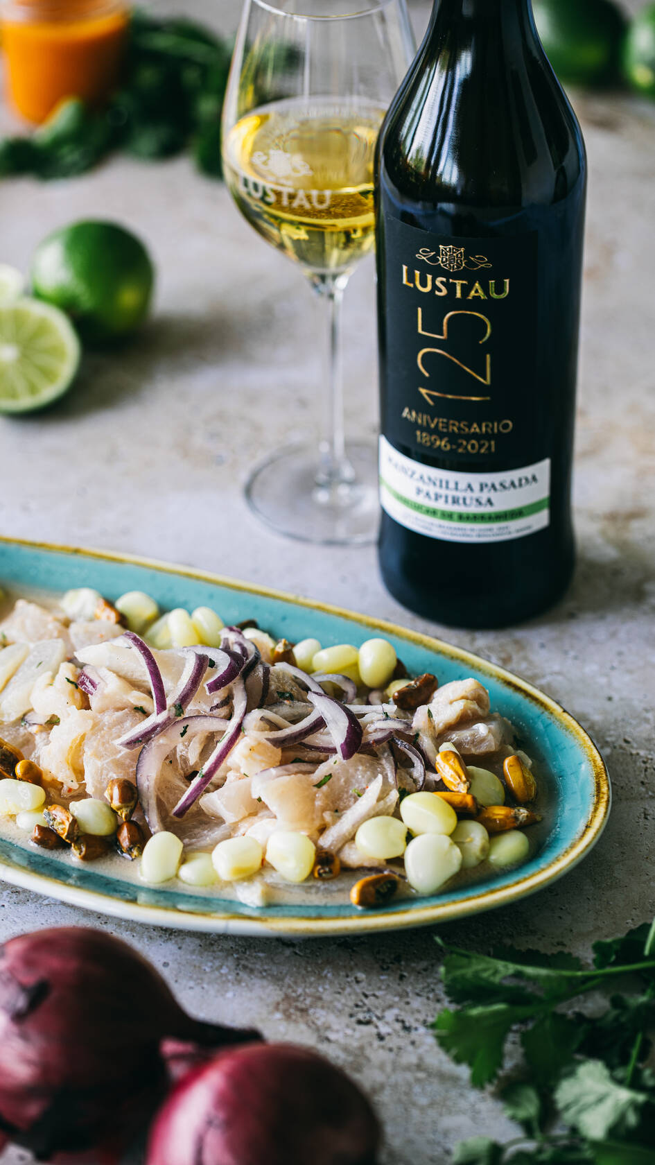 Ceviche and Sherry Pairing Peruvian ceviche with Sherry